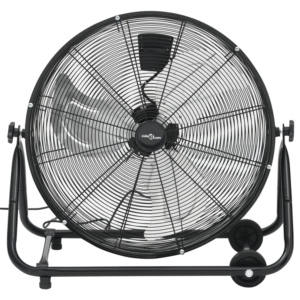 Ventilatore da Pavimento 60 cm 180 W Nero