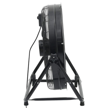 Ventilatore da Pavimento 60 cm 180 W Nero