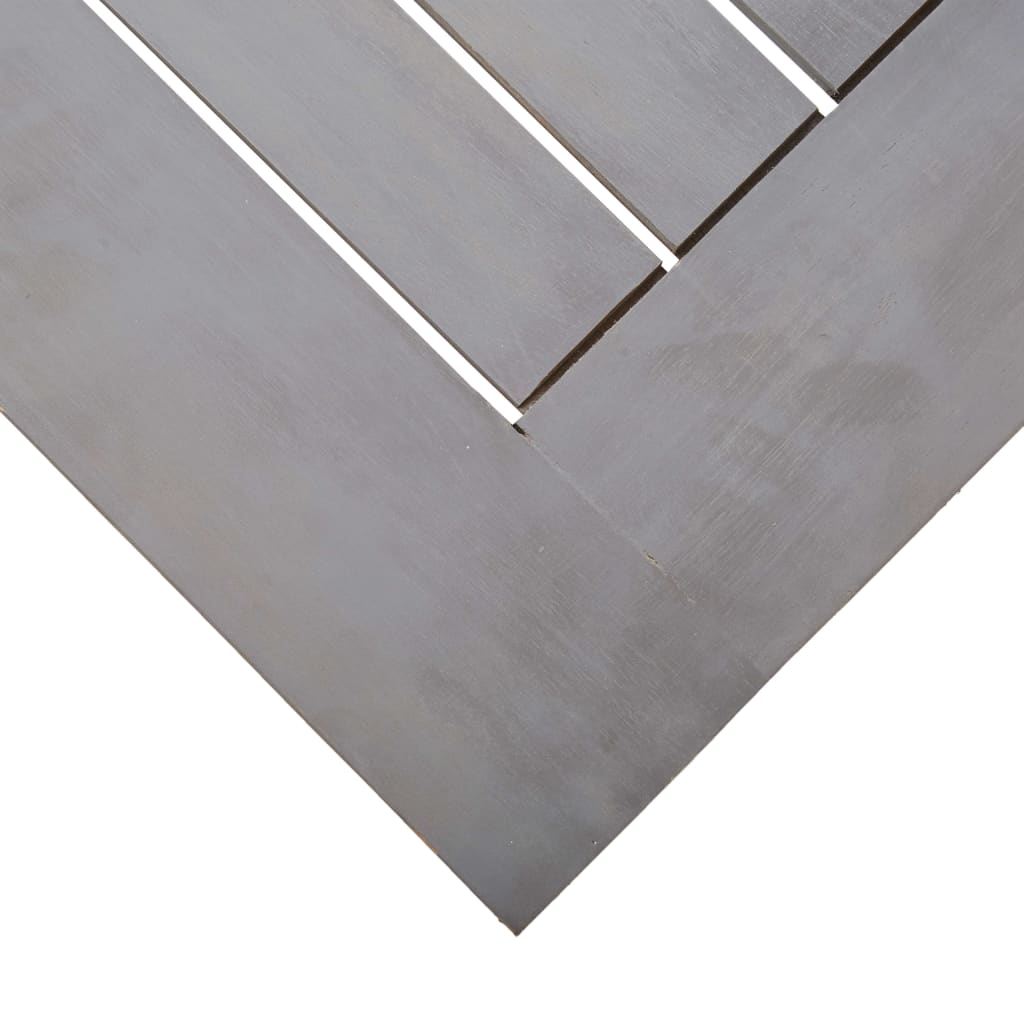 Tavolo da Giardino Grigio Slavato 200x90x74 cm Legno di Acacia