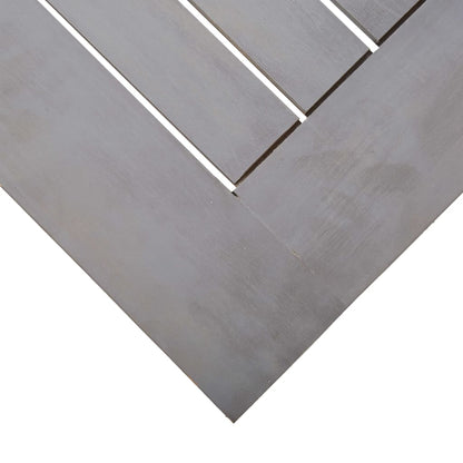 Tavolo da Giardino Grigio Slavato 200x90x74 cm Legno di Acacia