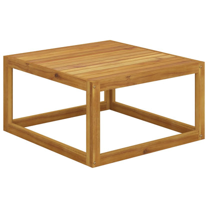 Tavolino da CaffÃ¨ 68x68x29 cm in Legno Massello di Acacia