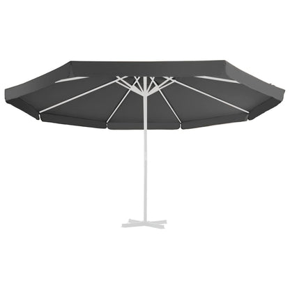 Telo di Ricambio per Tenda da Sole Antracite 500 cm