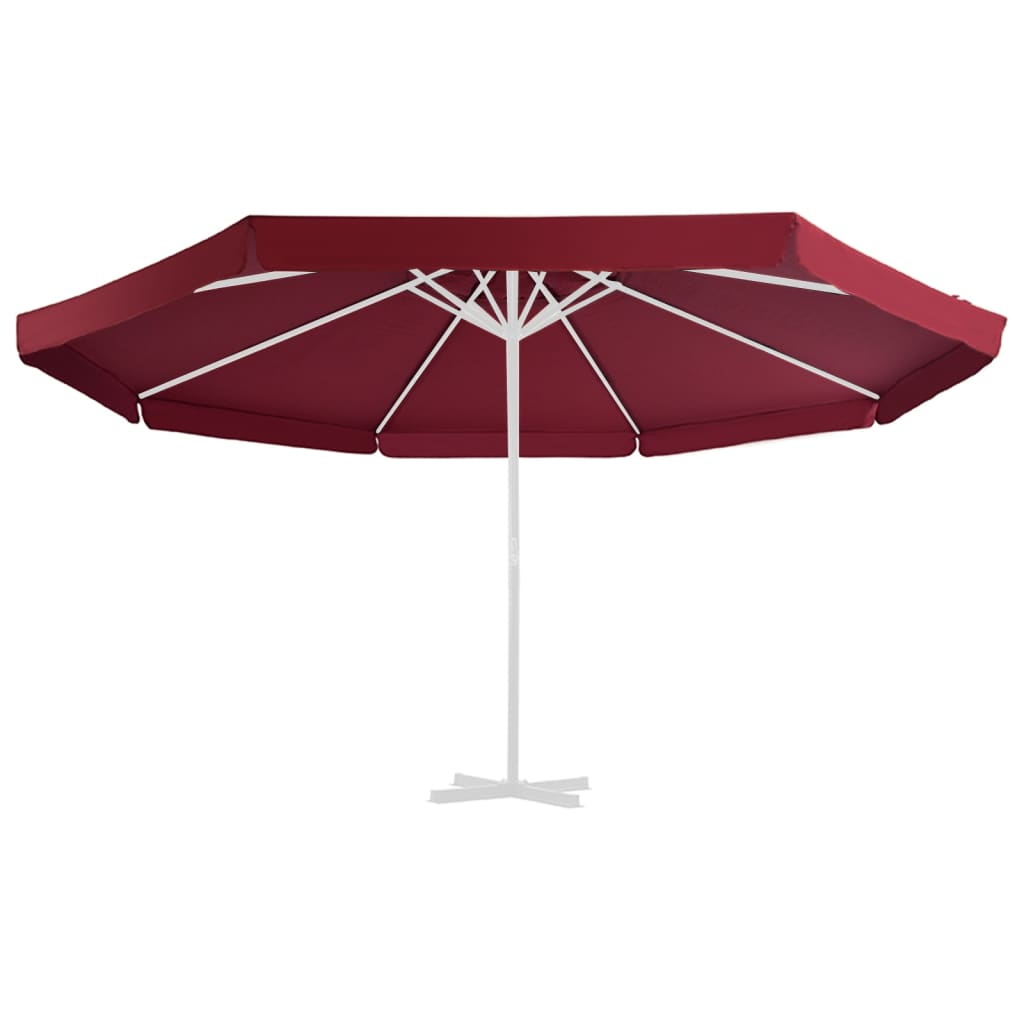 Telo di Ricambio per Tenda da Sole Rosso BordÃ² 500 cm