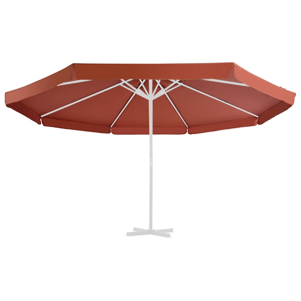 Telo di Ricambio per Tenda da Sole Terracotta 500 cm