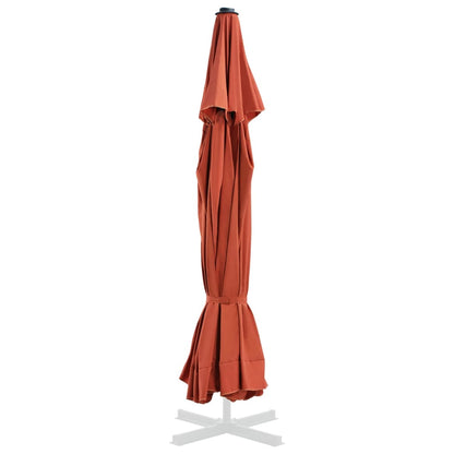 Telo di Ricambio per Tenda da Sole Terracotta 500 cm
