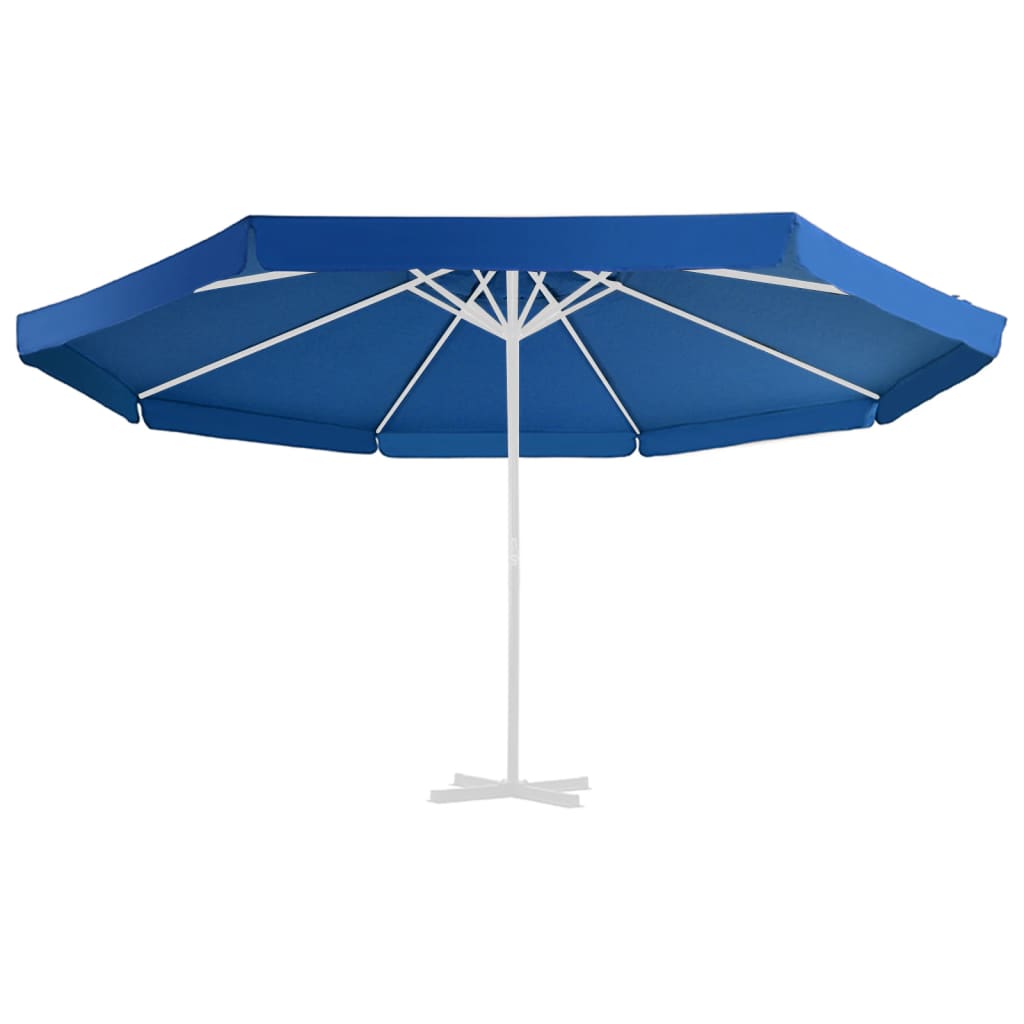 Telo di Ricambio per Ombrellone Azzurro 300 cm