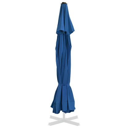 Telo di Ricambio per Ombrellone Azzurro 300 cm