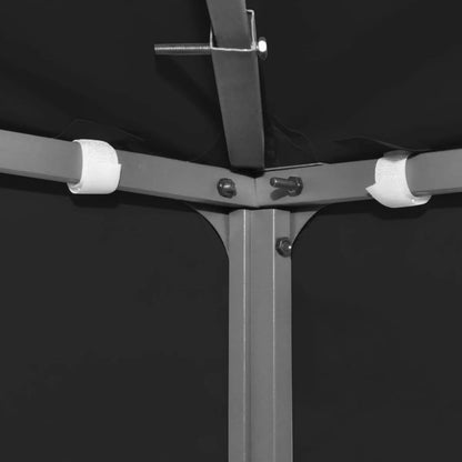 Copertura Superiore per Gazebo 270 g/mÂ² 3x3 m Nera