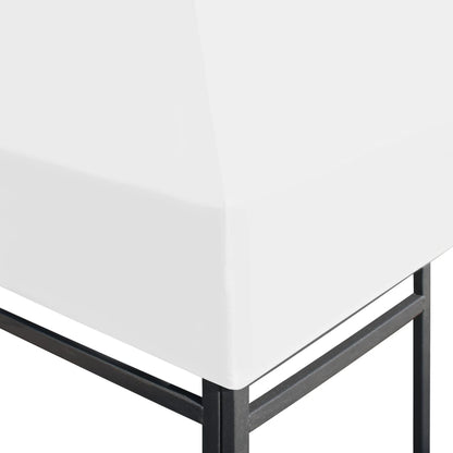 Copertura Superiore per Gazebo 270 g/mÂ² 3x3 m Bianca