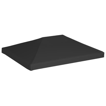 Copertura Superiore per Gazebo 270 g/mÂ² 4x3 m Nera