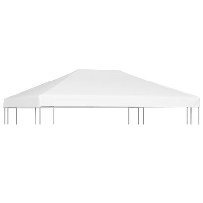 Copertura Superiore per Gazebo 270 g/mÂ² 4x3 m Bianca
