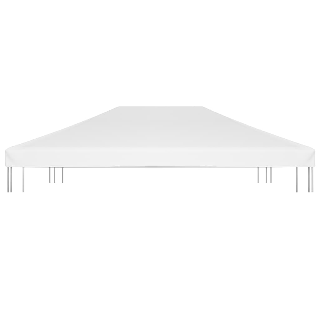 Copertura Superiore per Gazebo 270 g/mÂ² 4x3 m Bianca