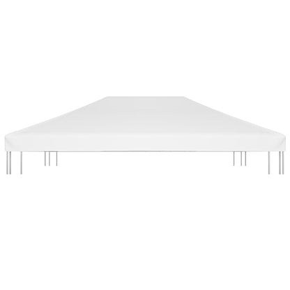 Copertura Superiore per Gazebo 270 g/mÂ² 4x3 m Bianca