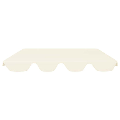 Baldacchino per Dondolo Giardino Crema 188/168x145/110 cm