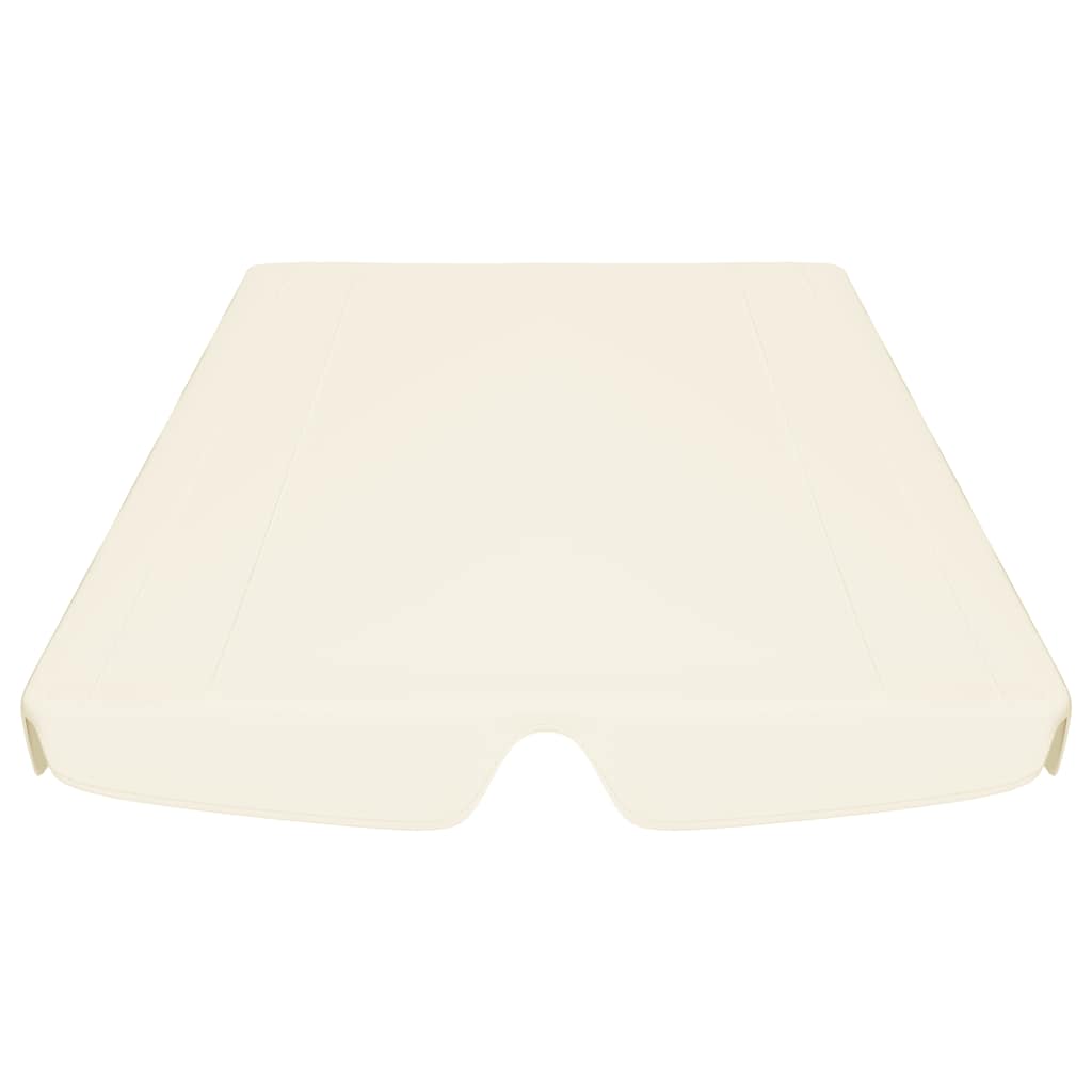 Baldacchino per Dondolo Giardino Crema 188/168x145/110 cm