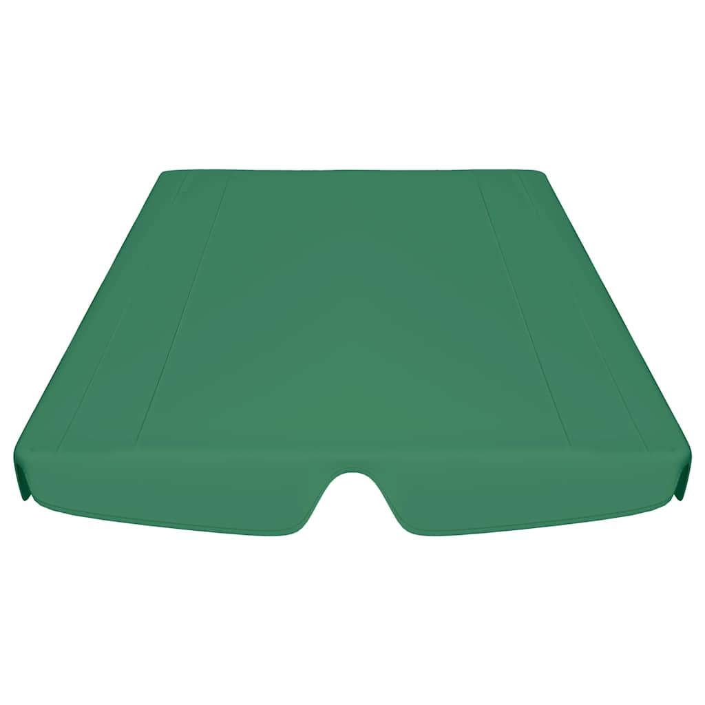 Baldacchino per Dondolo Giardino Verde 188/168x145/110 cm
