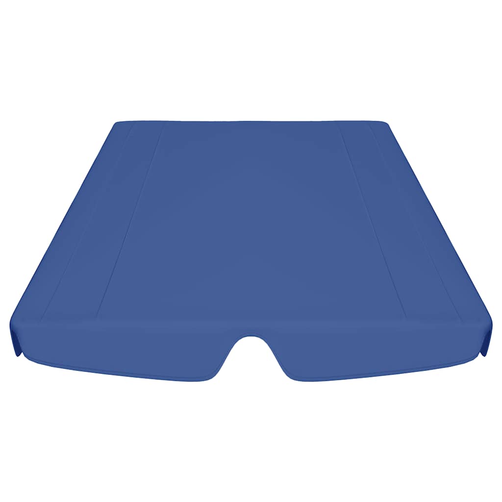 Baldacchino per Dondolo Giardino Blu 188/168x145/110 cm