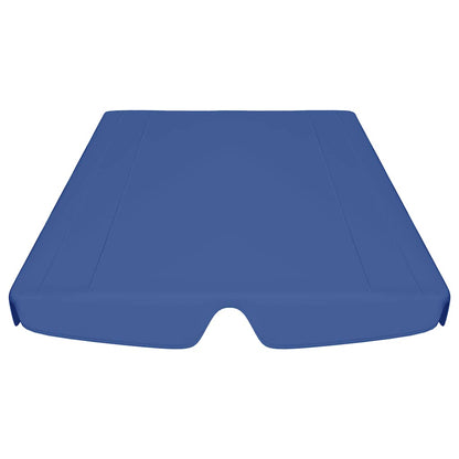Baldacchino per Dondolo Giardino Blu 188/168x145/110 cm