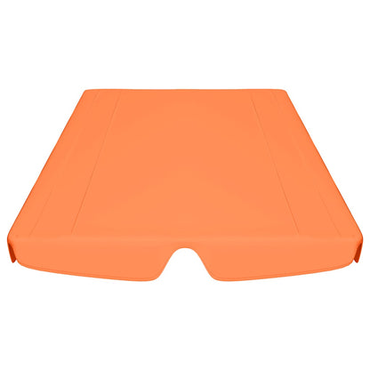Baldacchino per Dondolo Giardino Arancione 188/168x145/110 cm