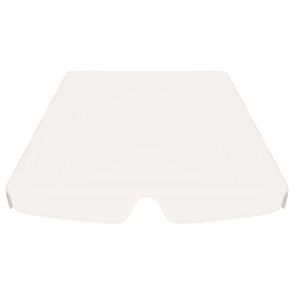 Baldacchino per Dondolo Giardino Bianco 188/168x145/110 cm