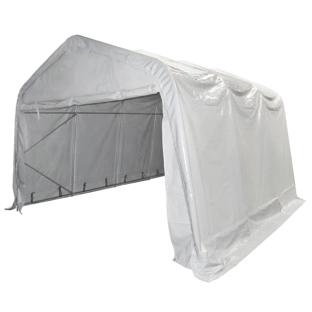 Tenda Capannone in PVC 550 g/m² 4x6 m Bianco