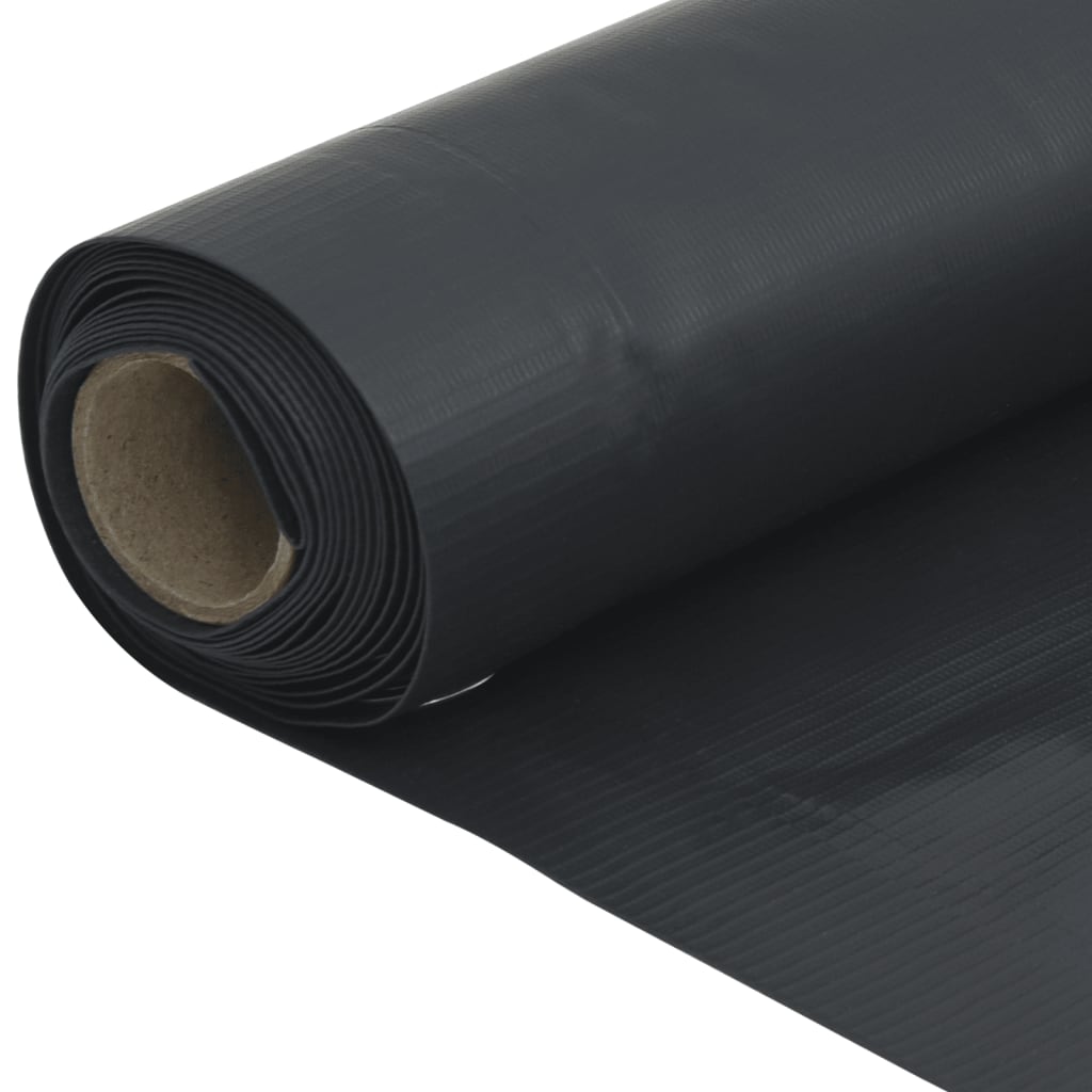 Paravento Balcone Antracite 75x500 cm in Tessuto Oxford