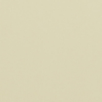 Paravento da Balcone Crema 120x600 cm Tessuto Oxford