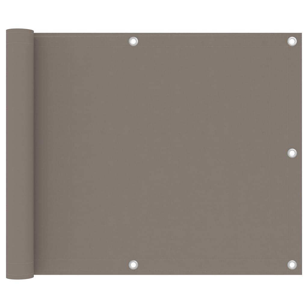 Paravento da Balcone Talpa 75x500 cm Tessuto Oxford