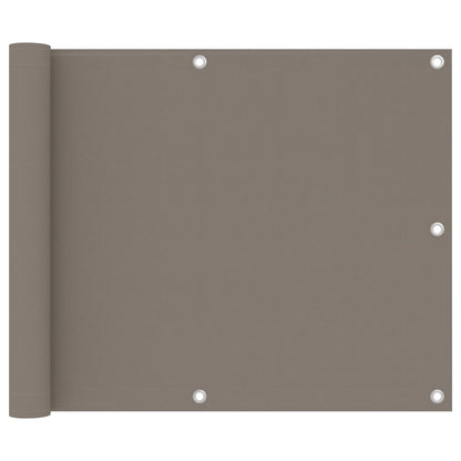 Paravento da Balcone Talpa 75x500 cm Tessuto Oxford