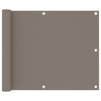 Paravento da Balcone Talpa 75x600 cm Tessuto Oxford