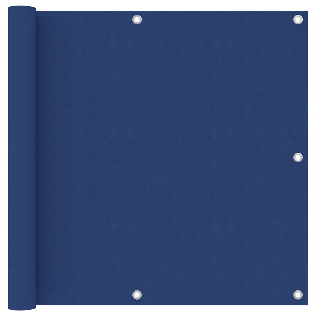 Paravento Balcone Blu 90x400 cm in Tessuto Oxford