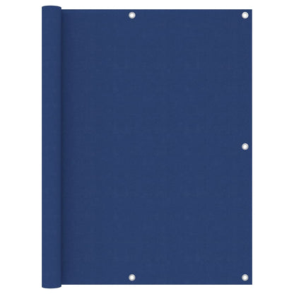Paravento Balcone Blu 120x400 cm Tessuto Oxford