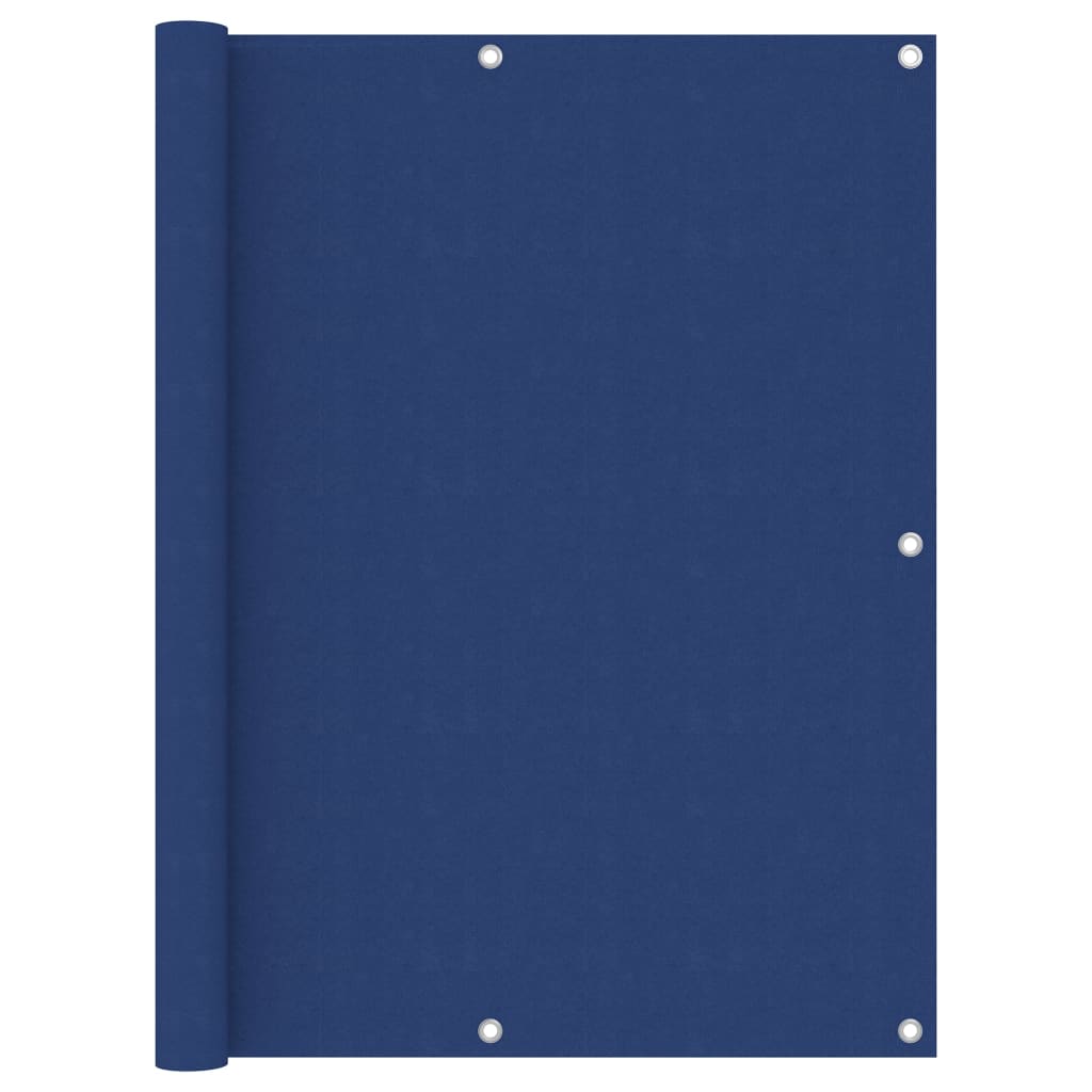 Paravento da Balcone Blu 120x600 cm in Tessuto Oxford