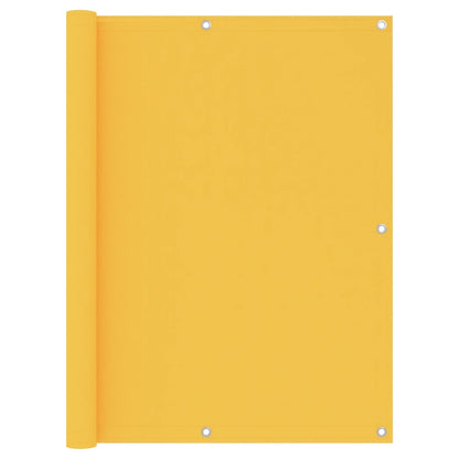 Paravento Balcone Giallo 120x600 cm Tessuto Oxford