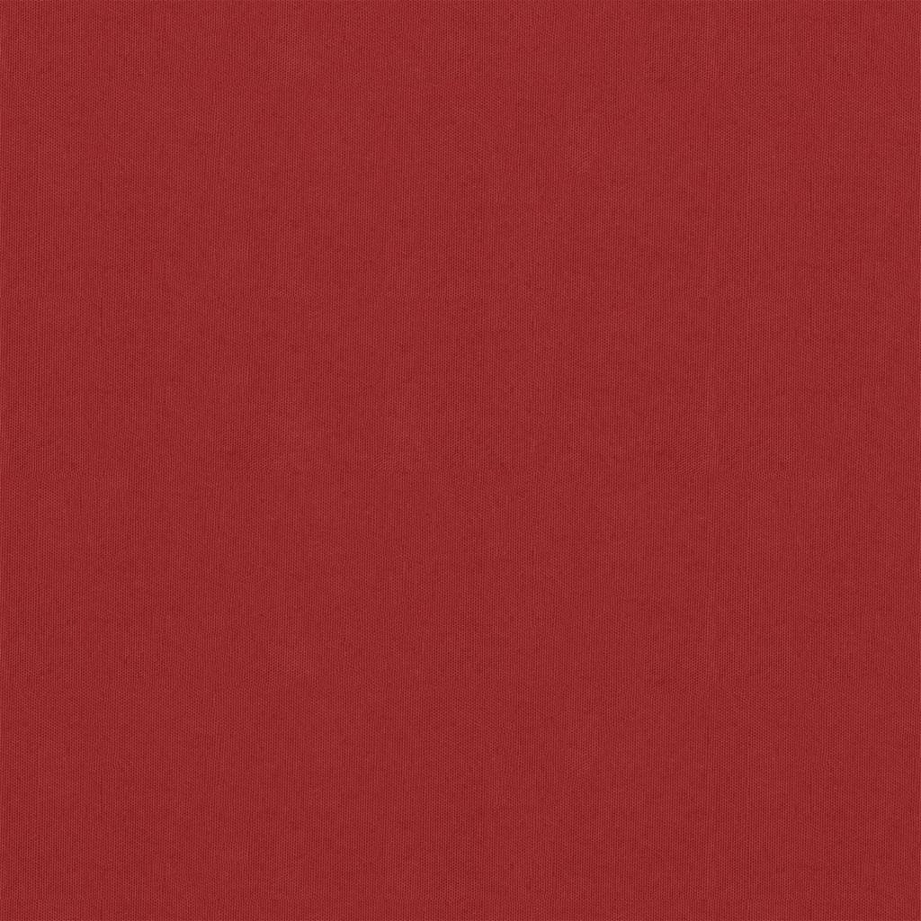 Paravento da Balcone Rosso 75x600 cm in Tessuto Oxford
