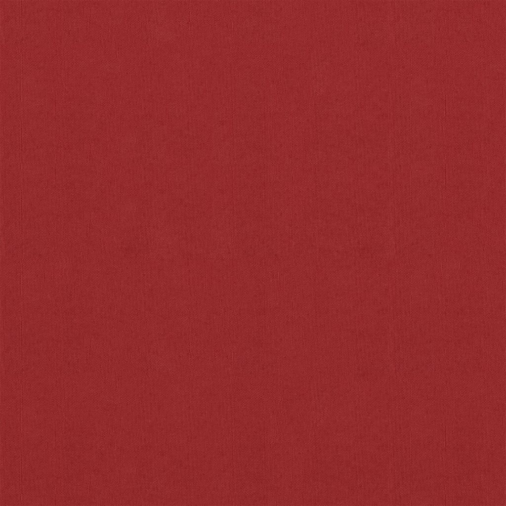 Paravento da Balcone Rosso 90x600 cm in Tessuto Oxford