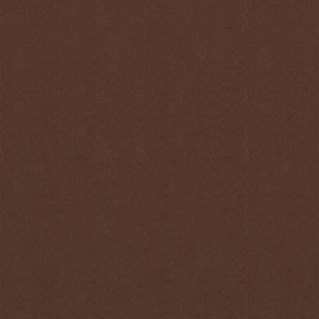 Paravento da Balcone Marrone 75x300 cm in Tessuto Oxford