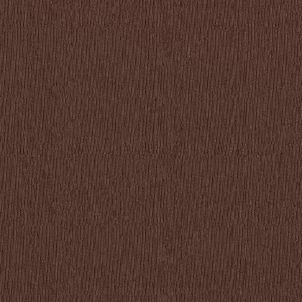 Paravento da Balcone Marrone 90x600 cm in Tessuto Oxford