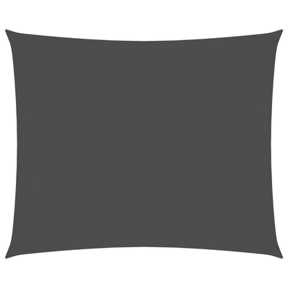 Parasole a Vela Oxford Rettangolare 2,5x3,5 m Antracite