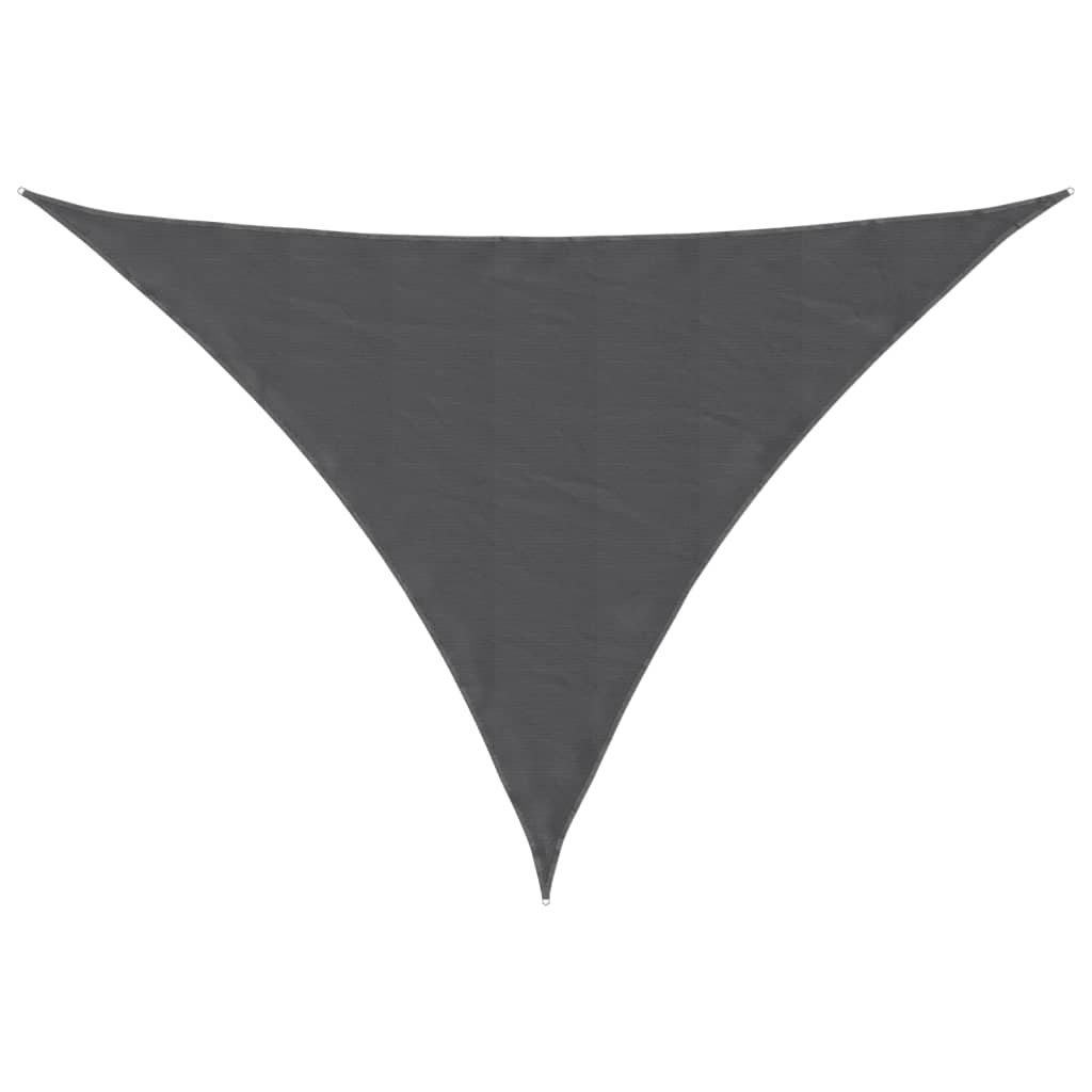 Parasole a Vela Oxford Triangolare 3x4x4 m Antracite
