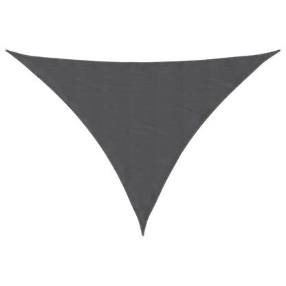 Parasole a Vela Oxford Triangolare 3x4x4 m Antracite