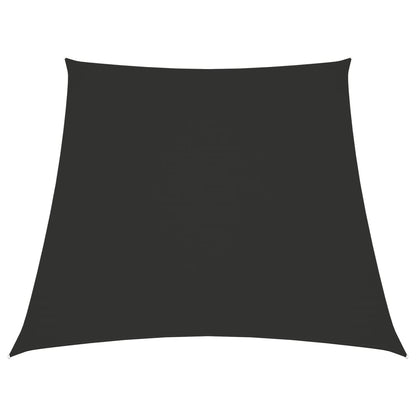 Parasole a Vela in Tela Oxford a Trapezio 3/4x3 m Antracite