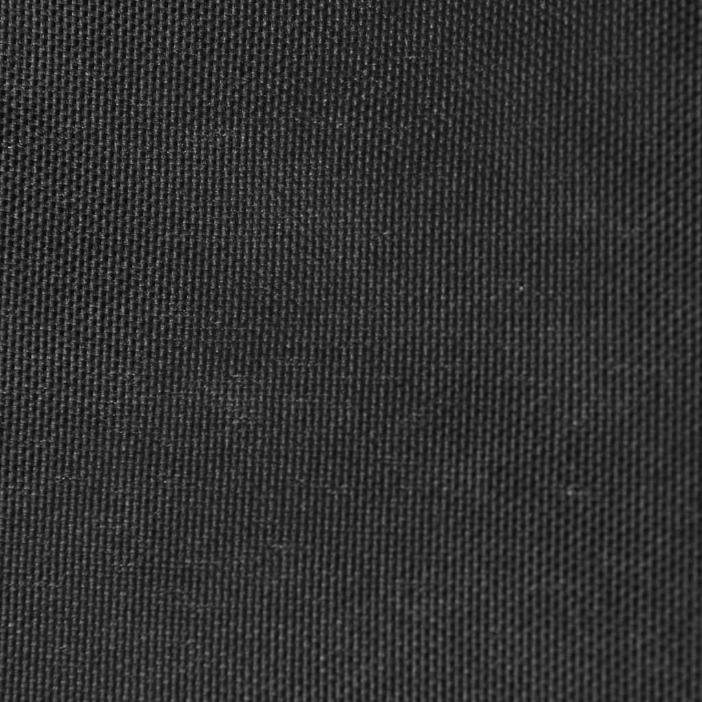 Parasole a Vela in Tela Oxford a Trapezio 3/4x3 m Antracite