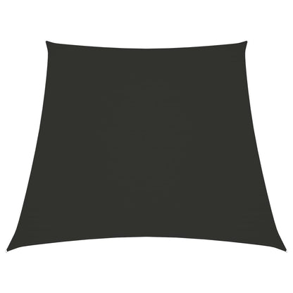 Parasole a Vela in Tela Oxford a Trapezio 3/5x4 m Antracite