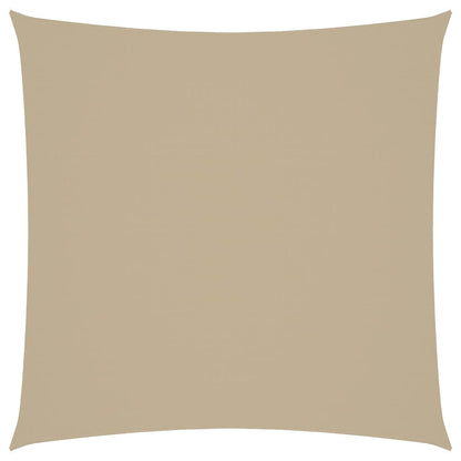 Parasole a Vela in Tela Oxford Quadrato 3x3 m Beige