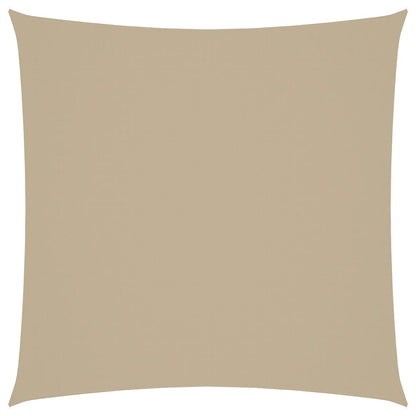 Vela Parasole in Tela Oxford Quadrata 5x5 m Beige