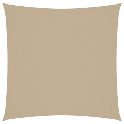 Parasole a Vela in Tela Oxford Quadrato 7x7 m Beige