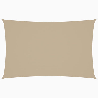 Parasole a Vela Oxford Rettangolare 2x4,5 m Beige