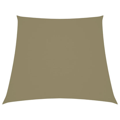 Parasole a Vela in Tela Oxford a Trapezio 3/5x4 m4/5x4 m Beige