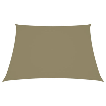 Parasole a Vela in Tela Oxford a Trapezio 3/5x4 m4/5x4 m Beige
